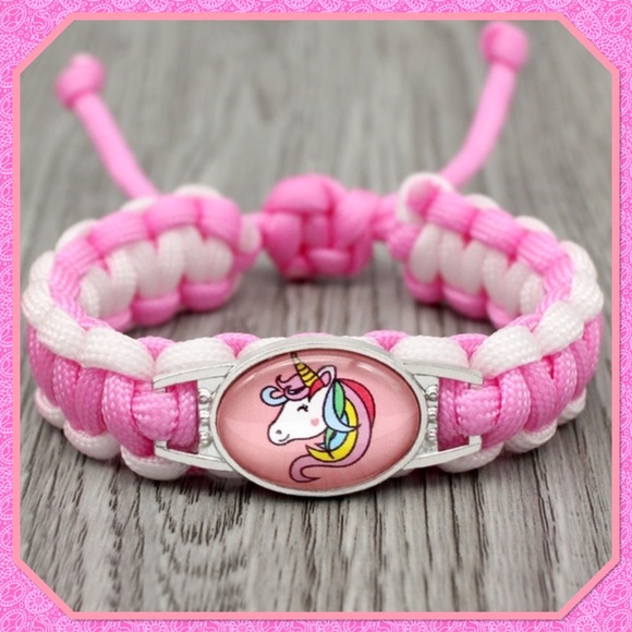 🦄New🦄4/$15🦄Girls Unicorn Adjustable Bracelet 🦄 - Picture 1 of 2